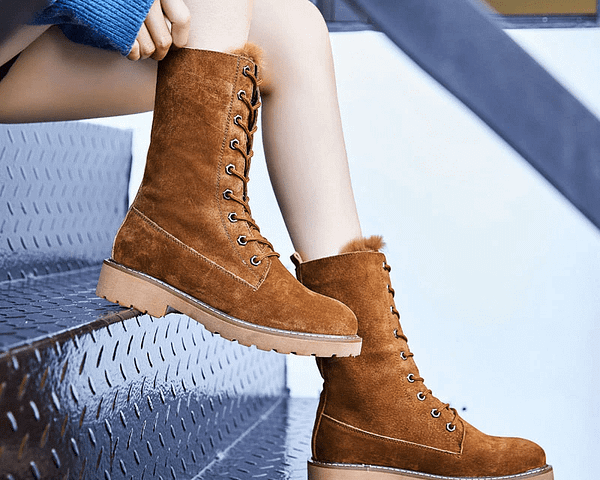 Genuine Leather Snow Boots Autumn & Winter Boho Styles » Original Earthwear 3