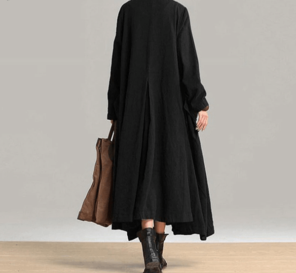 2021  Winter Open Front Boho Style Coat Autumn & Winter Boho Styles » Original Earthwear 10