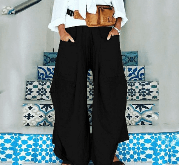 Casual Wide Leg Bohemian Bloomers Bohemian Pants » Original Earthwear 4