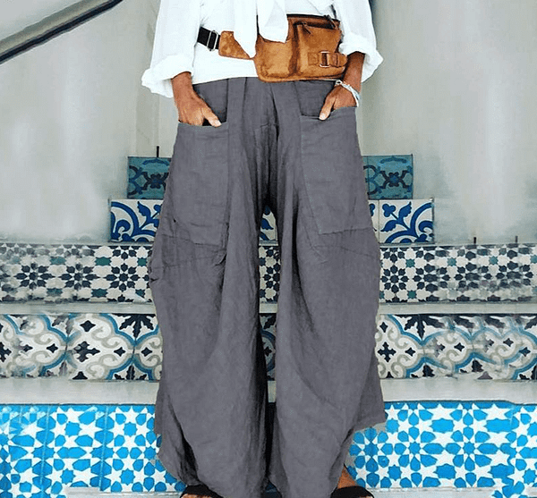 Casual Wide Leg Bohemian Bloomers Bohemian Pants » Original Earthwear 5