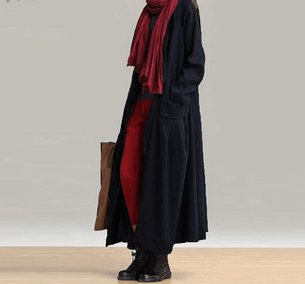 2021  Winter Open Front Boho Style Coat Autumn & Winter Boho Styles » Original Earthwear 7