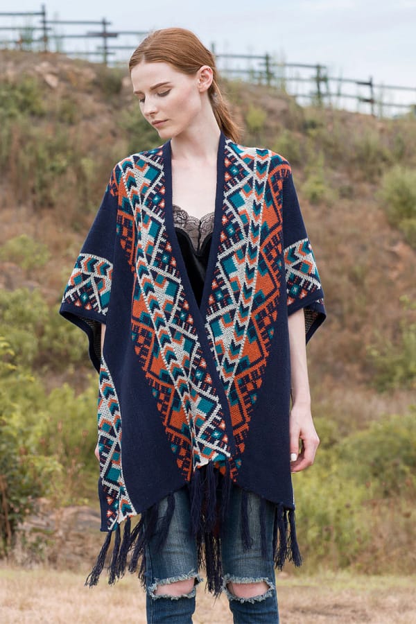 2021 Winter Warm Ethnic Woolen Shawl Autumn & Winter Boho Styles » Original Earthwear 3