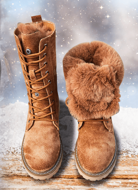 Genuine Leather Snow Boots Autumn & Winter Boho Styles » Original Earthwear 4