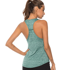 Sleeveless Racerback Yoga Vest Razerback yoga Top » Namaskar Yoga Gear