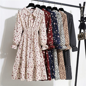 New 2022 Floral Print Boho Dress Spring & Summer Boho Styles » Original Earthwear