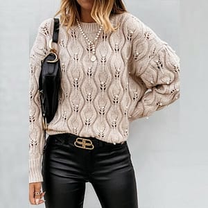 Autumn Elegant V-Neck Boho Sweater Autumn & Winter Boho Styles » Original Earthwear