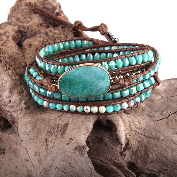 Natural Stones Charm Bracelet Bohemian Jewellery » Original Earthwear 4