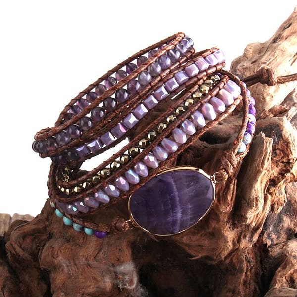 Natural Stones Charm Bracelet Bohemian Jewellery » Original Earthwear 7