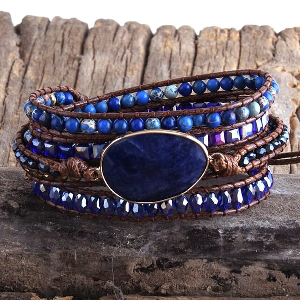 Natural Stones Charm Bracelet Bohemian Jewellery » Original Earthwear 6