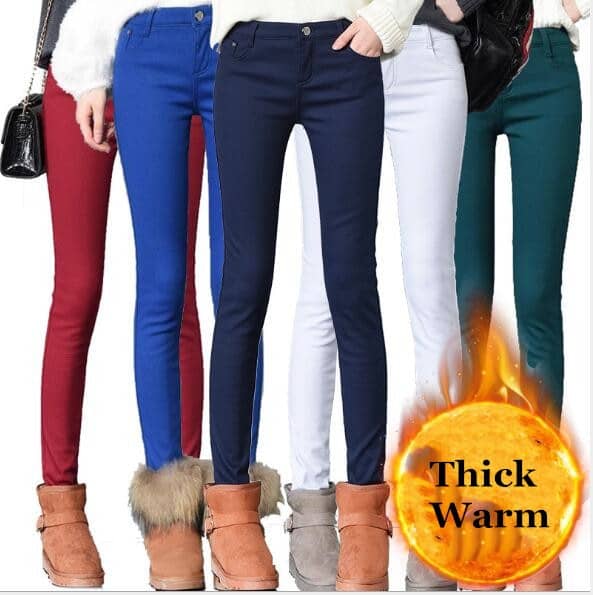 Winter Ladies Skinny Pencil Pants Autumn & Winter Boho Styles » Original Earthwear 4