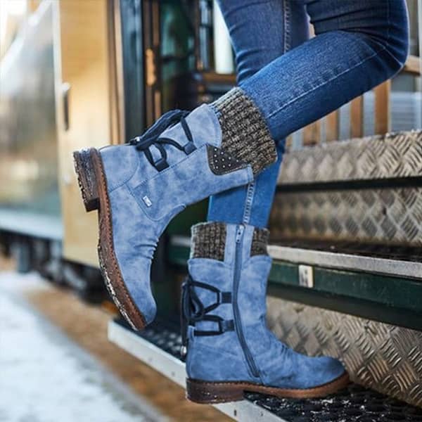 Mid-Calf Suede Winter Boots Autumn & Winter Boho Styles » Original Earthwear 8