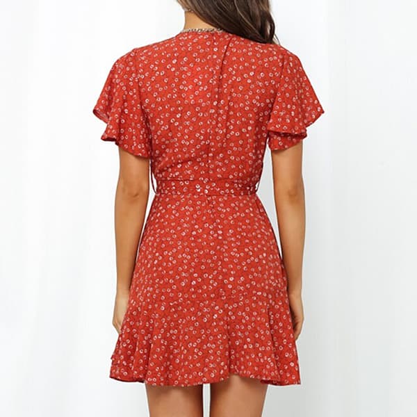 Summer Boho Printed Mini Dress Bohemian Style Maxi-Dresses » Original Earthwear 7