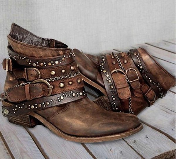 Bohemian Fashion Vintage Ankle Boots Earthwear Footwear » Original Earthwear