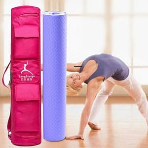 Waterproof Yoga Mat Bag Breathable Canvas Yoga Mat Bag » Namaskar Yoga Gear