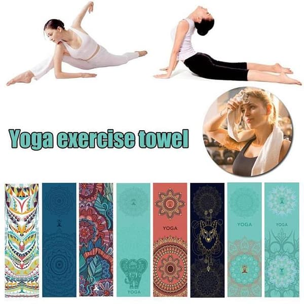Multi-Purpose Hot Yoga Towel Mat Hot Yoga Towel » Namaskar Yoga Gear 4