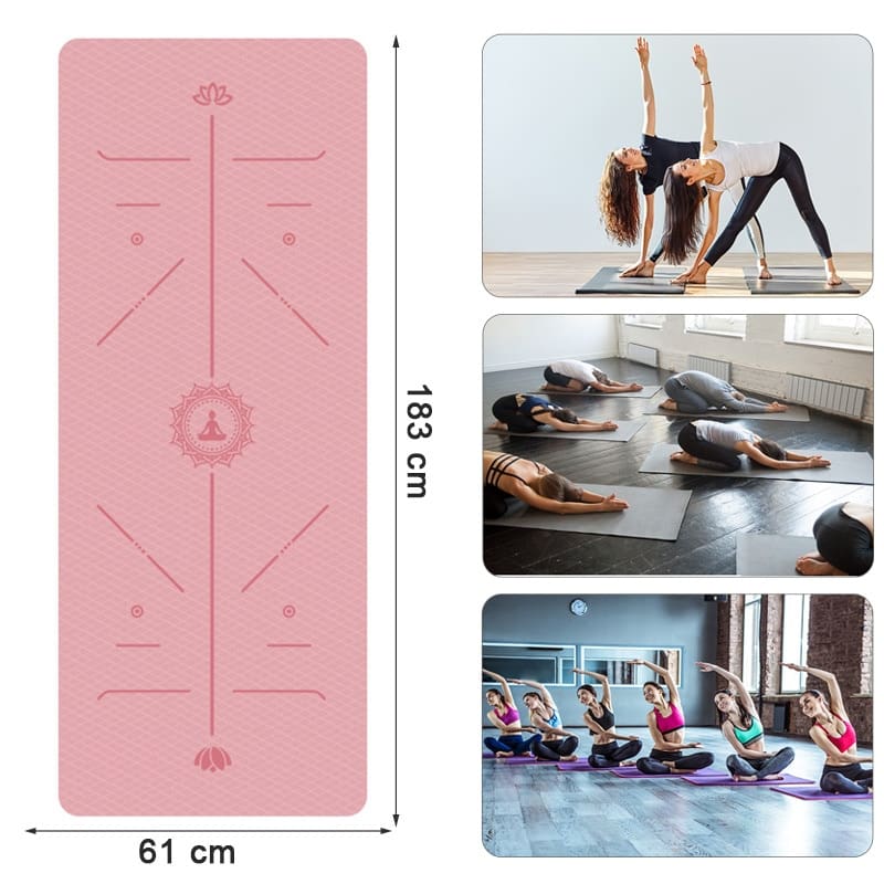 Double Sided Yoga Mat 